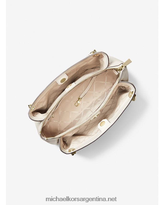 mujer es crema bolso de hombro susan mediano de piel acolchada Michael Kors T46HB01128