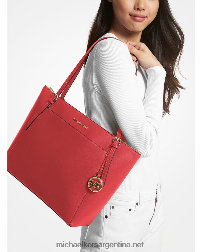 mujer fuego bolso shopper voyager grande de piel saffiano Michael Kors T46HB01145