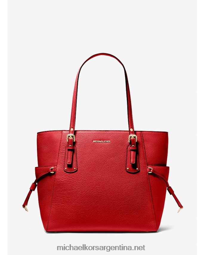 mujer fuego bolso shopper voyager pequeño de piel granulada Michael Kors T46HB01062