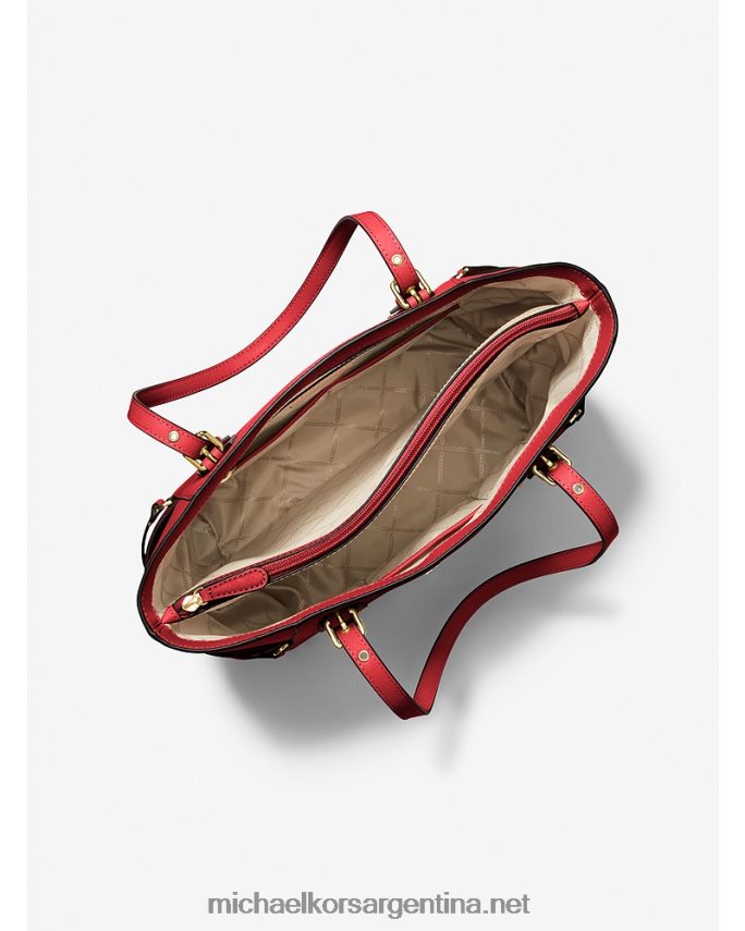 mujer fuego bolso shopper voyager pequeño de piel saffiano Michael Kors T46HB01056