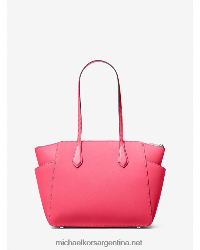 mujer geranio bolso shopper marilyn mediano de piel saffiano Michael Kors T46HB01042