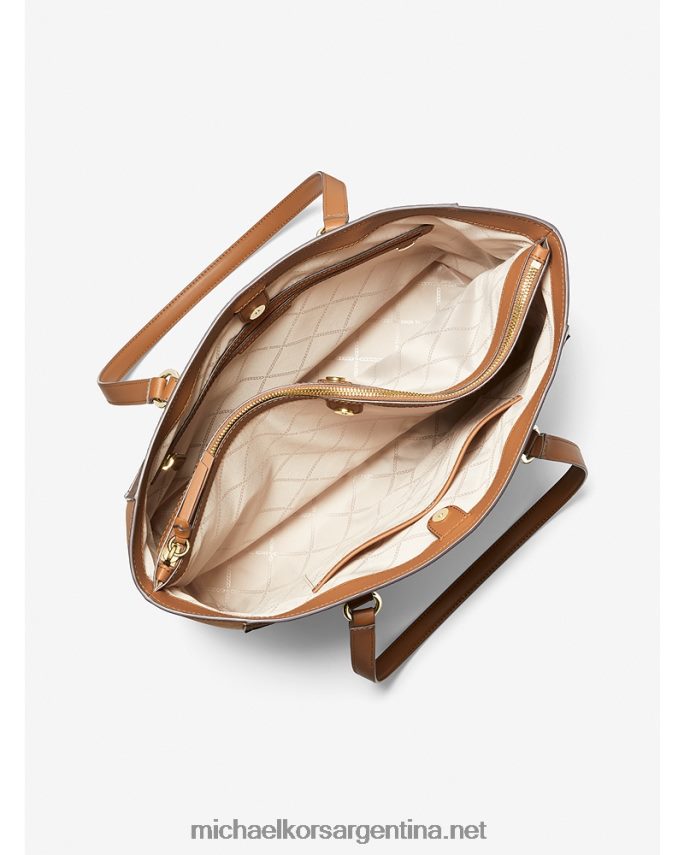 mujer marrón/bellota bolso tote sullivan de piel y logo grande Michael Kors T46HB01187