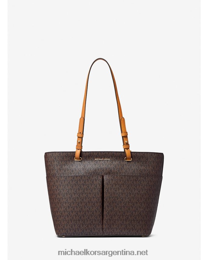 mujer marrón/bellota tote bedford mediano con logo Michael Kors T46HB01173