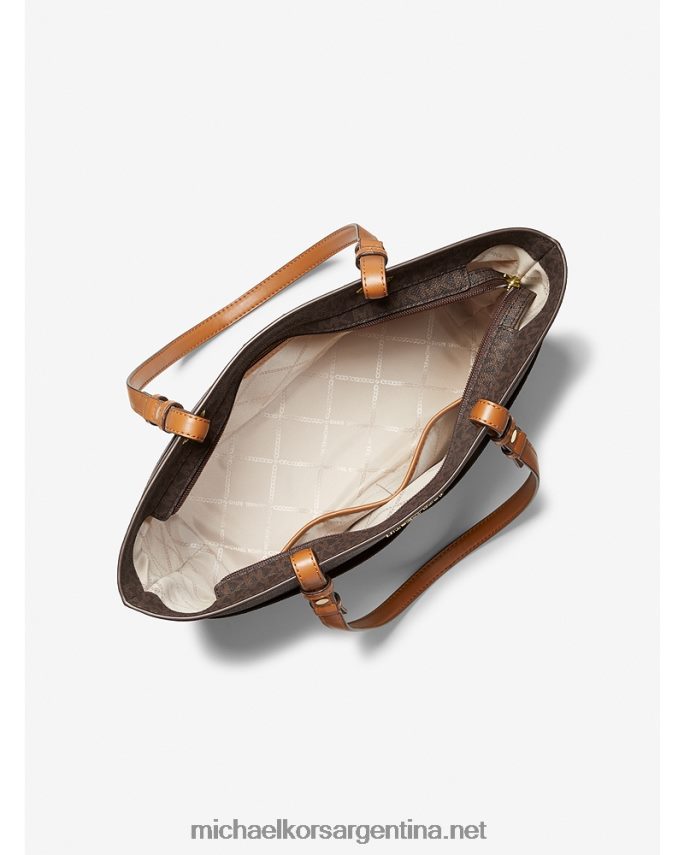 mujer marrón/bellota tote bedford mediano con logo Michael Kors T46HB01173