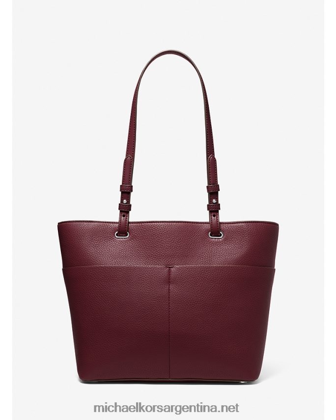 mujer merlot bolso tote Bedford mediano de piel granulada Michael Kors T46HB01162