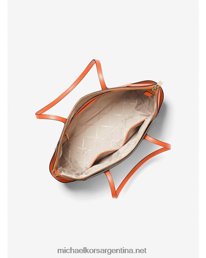 mujer naranja óptica bolso shopper marilyn mediano de piel saffiano Michael Kors T46HB01046