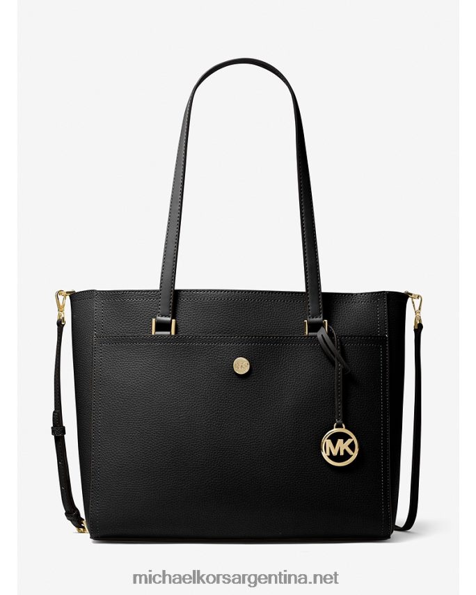 mujer negro bolso shopper 3 en 1 maisie grande de piel granulada Michael Kors T46HB01111