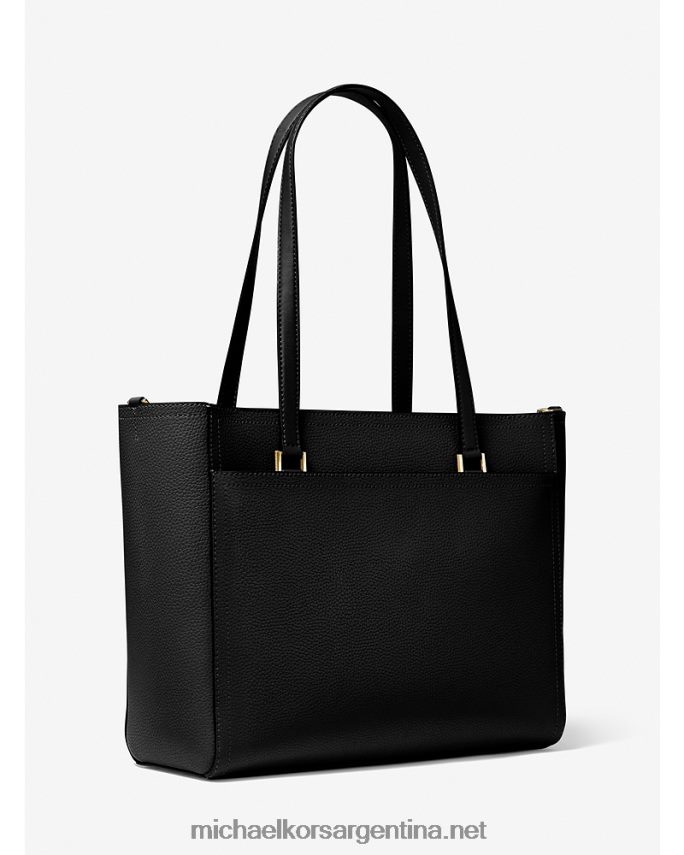 mujer negro bolso shopper 3 en 1 maisie grande de piel granulada Michael Kors T46HB01111