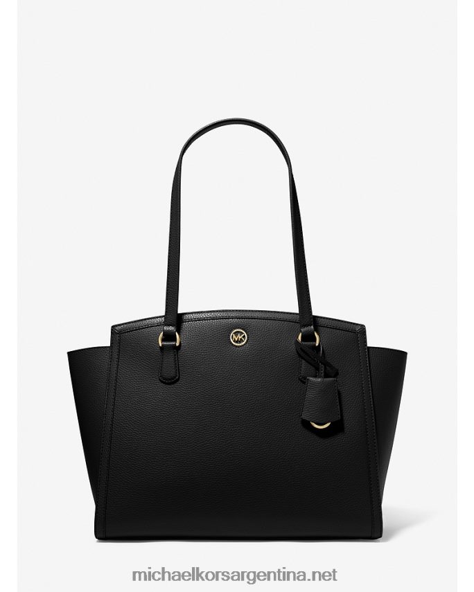 mujer negro bolso shopper chantal grande de piel granulada Michael Kors T46HB01165