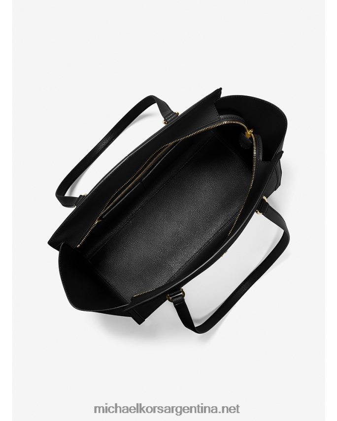 mujer negro bolso shopper chantal grande de piel granulada Michael Kors T46HB01165