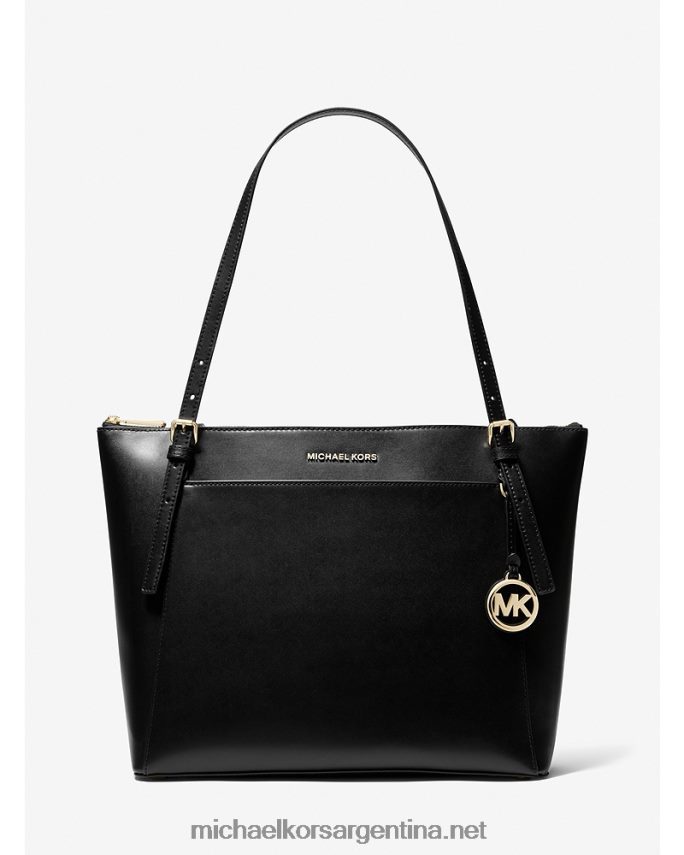 mujer negro bolso shopper voyager grande de piel Michael Kors T46HB01147