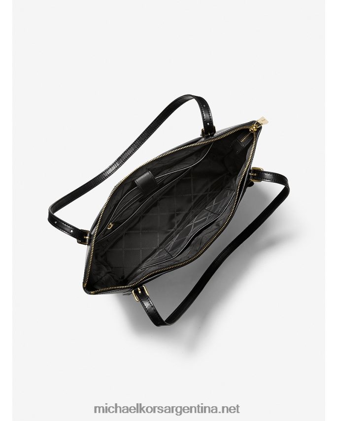 mujer negro bolso shopper voyager grande de piel Michael Kors T46HB01147