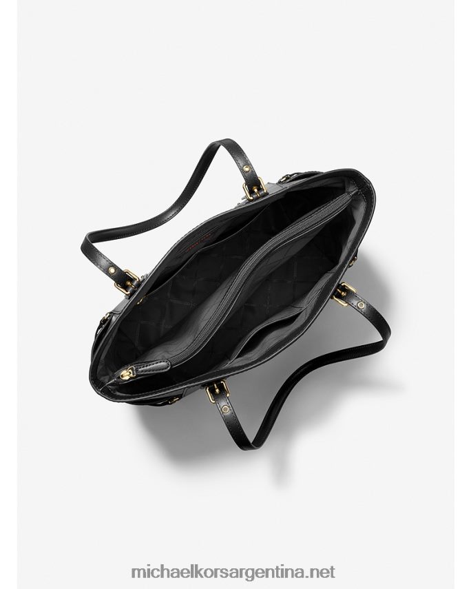 mujer negro bolso shopper voyager pequeño de piel Michael Kors T46HB01149