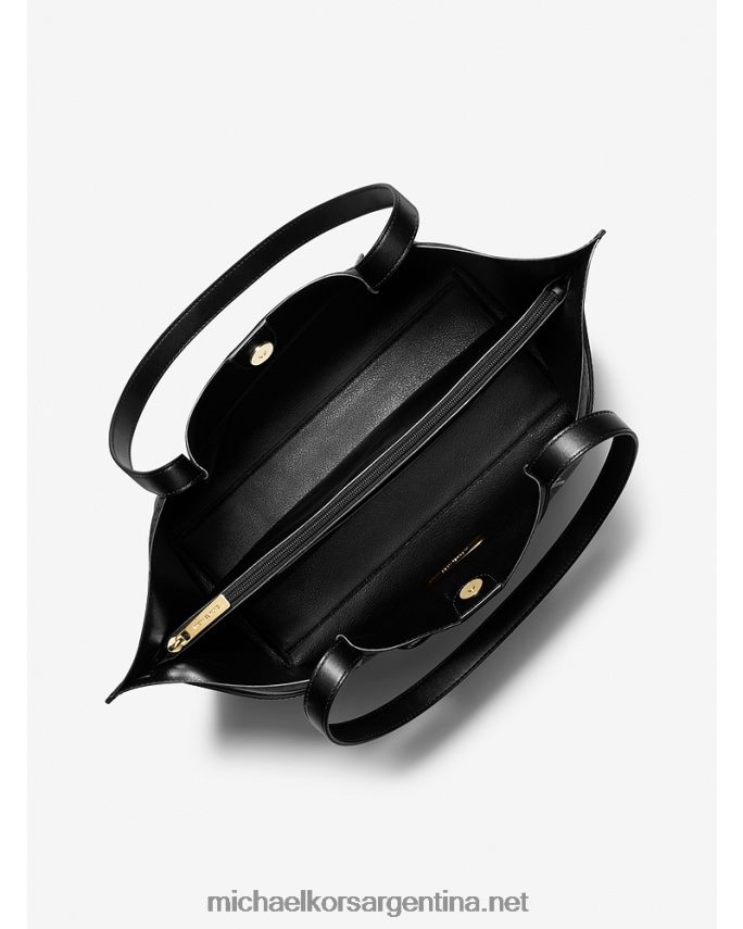 mujer negro tote emilia grande con logo Michael Kors T46HB01105