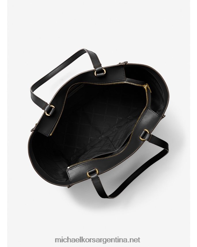 mujer negro tote harrison grande de piel Michael Kors T46HB01095