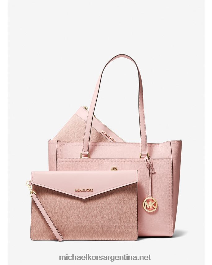 mujer pwd blshmlt bolso shopper 3 en 1 maisie grande de piel granulada Michael Kors T46HB01112