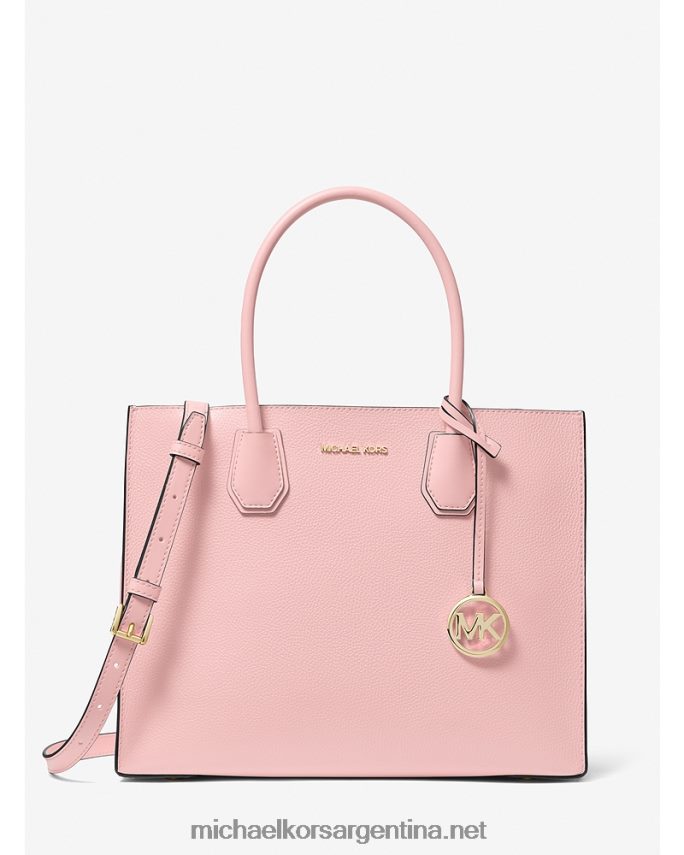 mujer rubor en polvo bolso shopper mercer grande en forma de acordeón de piel granulada Michael Kors T46HB01139
