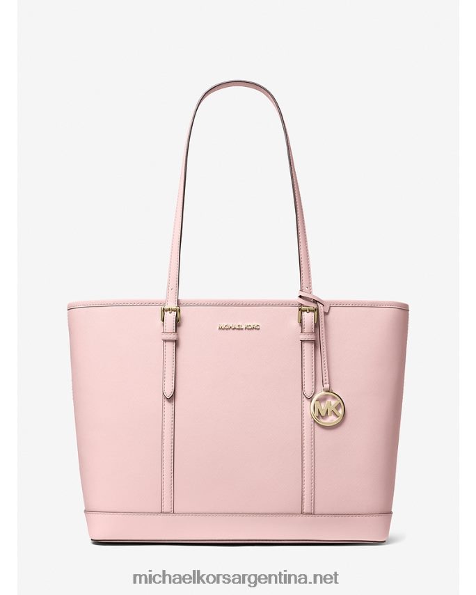 mujer rubor en polvo jet set viaje grande piel saffiano Michael Kors T46HB01097