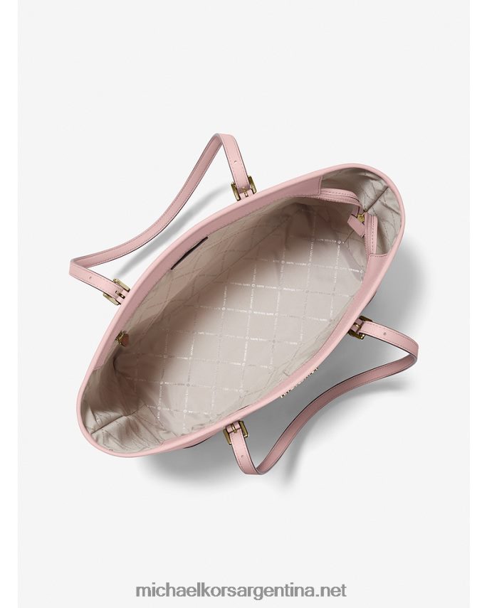 mujer rubor en polvo jet set viaje grande piel saffiano Michael Kors T46HB01097