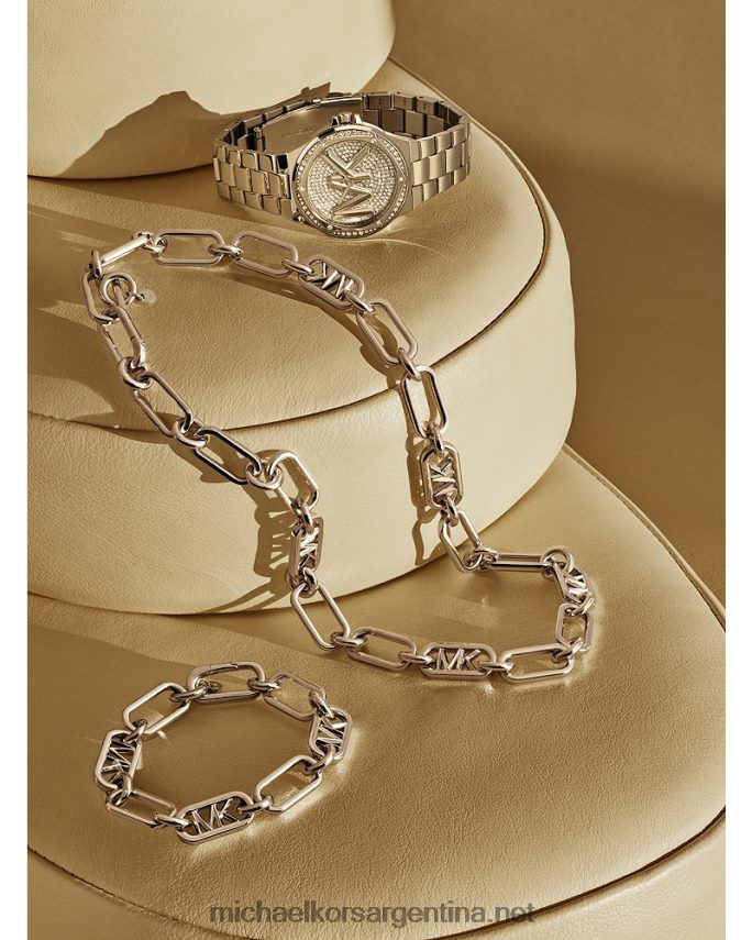 mujer oro collar de eslabones de latón chapado en metales preciosos Michael Kors T46HB02489