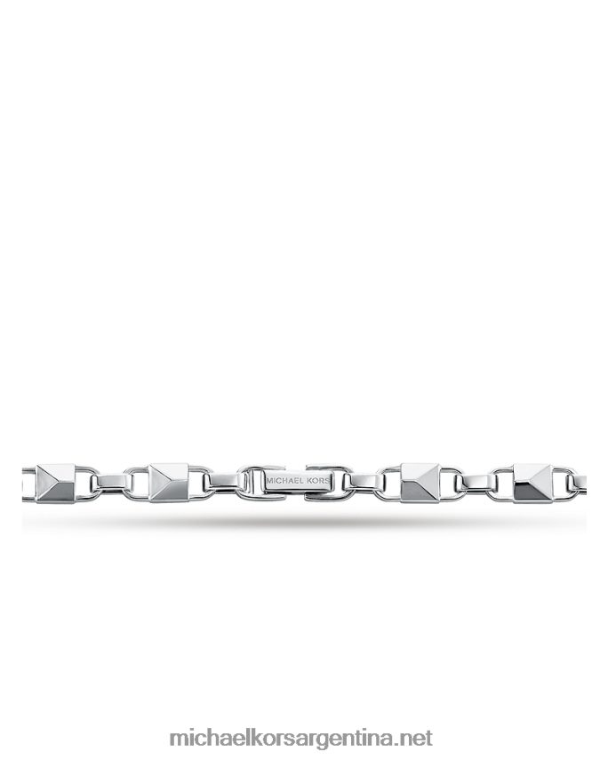 mujer plata collar deslizante de eslabones mercer de plata de ley con baño de metales preciosos Michael Kors T46HB02518