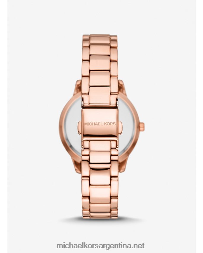 mujer oro rosa set de regalo con reloj y pulsera mini tibby pave Michael Kors T46HB02465