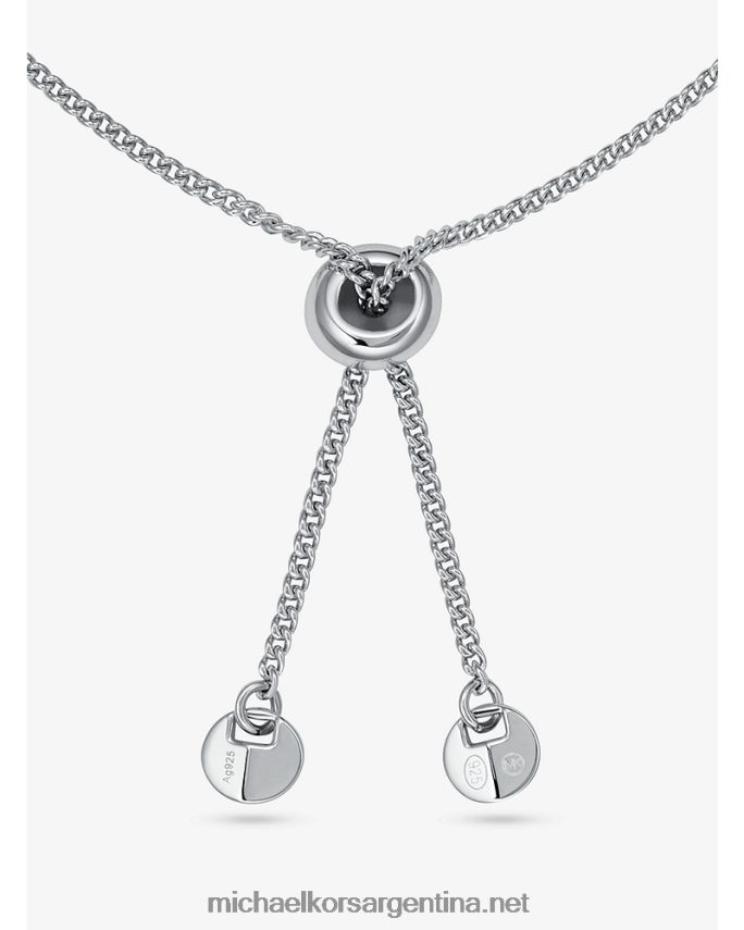 mujer plata pulsera de tenis de plata esterlina Michael Kors T46HB02454