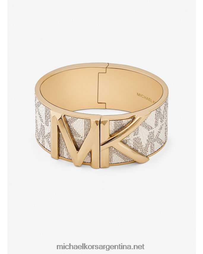 mujer vainilla brazalete con logo fulton Michael Kors T46HB02471