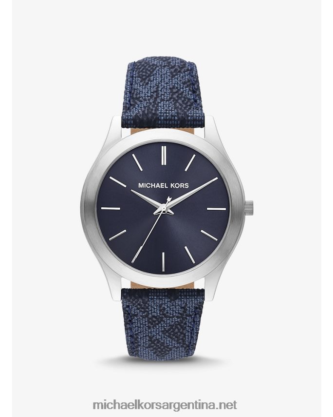 mujer Armada reloj y logo de pasarela extragrande y delgado Michael Kors T46HB02426