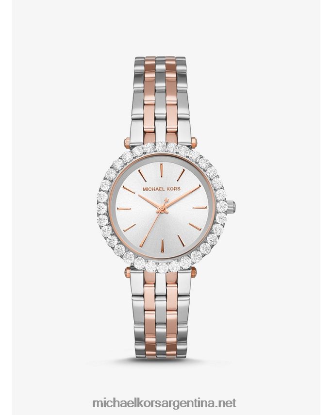 mujer Dos tonos reloj darci pavé Michael Kors T46HB02415