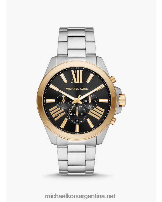 mujer Dos tonos reloj wren extragrande Michael Kors T46HB02419