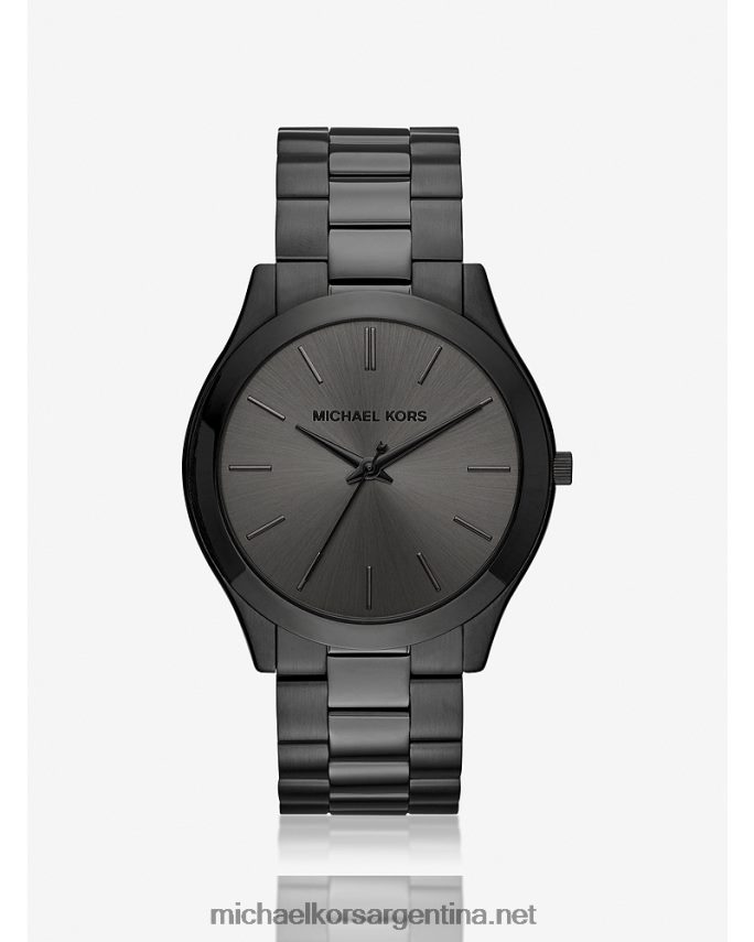mujer negro reloj extragrande de pasarela Michael Kors T46HB02421