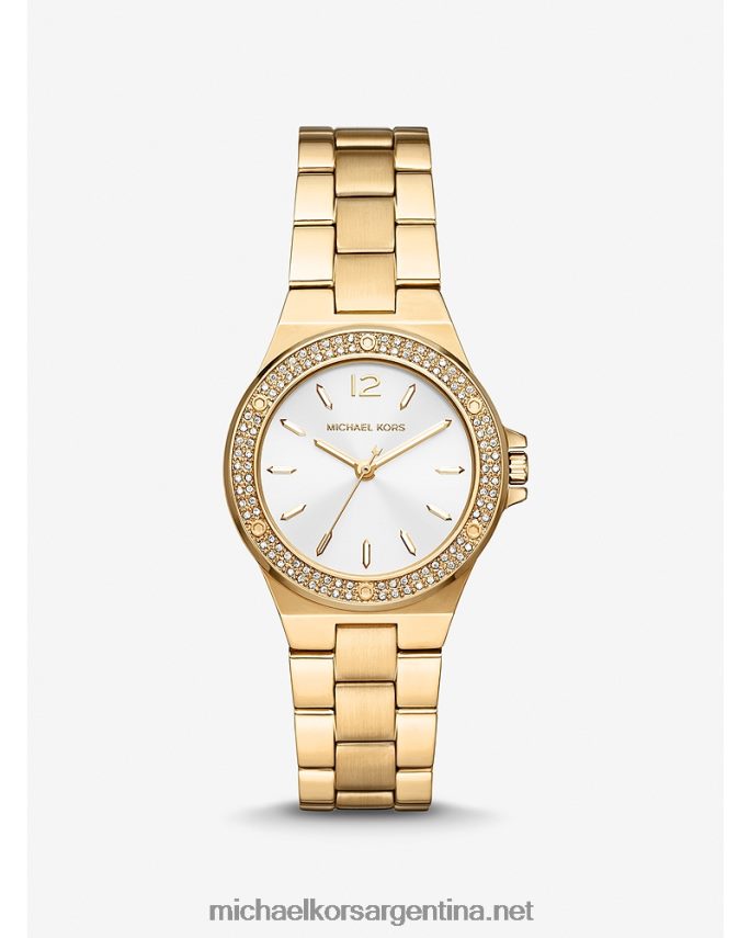 mujer oro mini reloj pave lennox Michael Kors T46HB02393