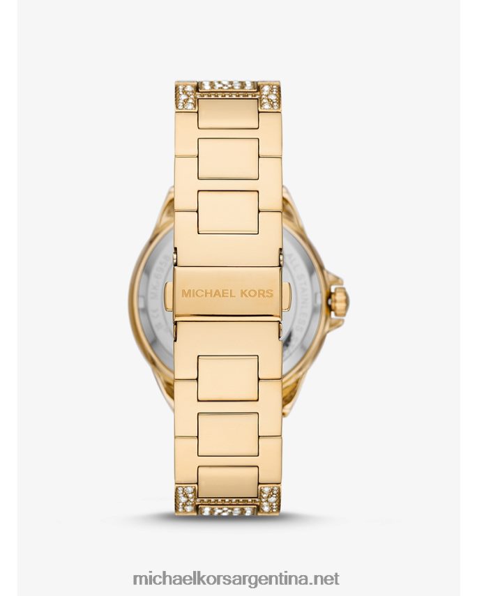 mujer oro reloj camille pave oversize Michael Kors T46HB02389
