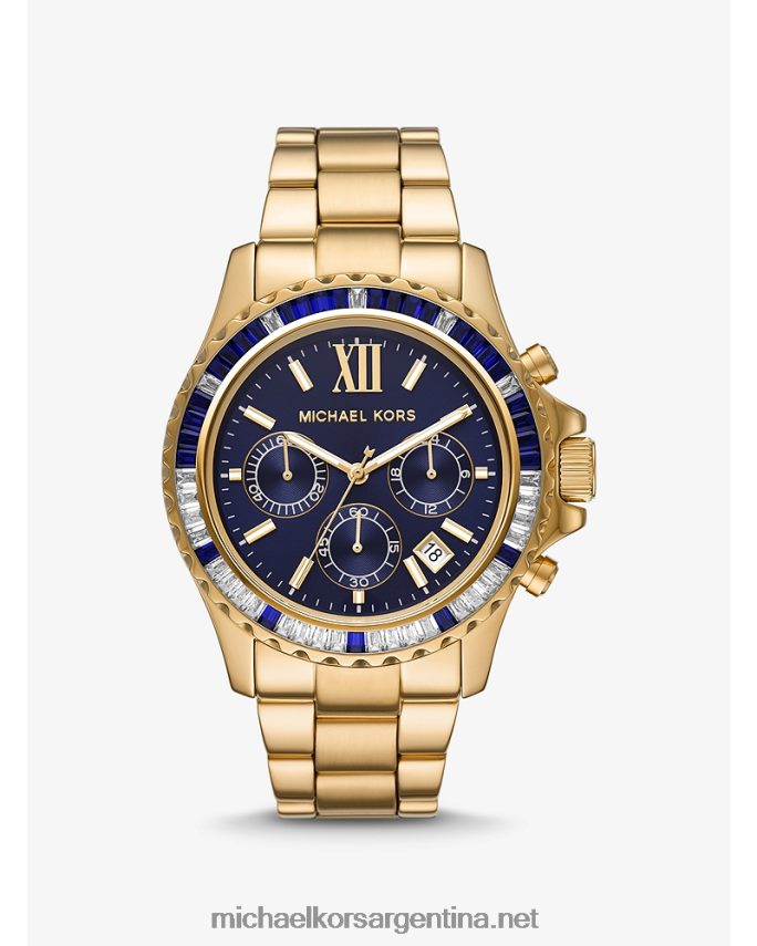 mujer oro reloj everest pavé extragrande Michael Kors T46HB02405
