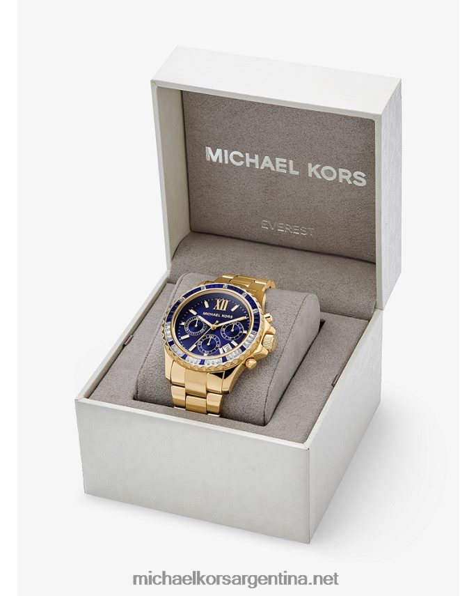 mujer oro reloj everest pavé extragrande Michael Kors T46HB02405