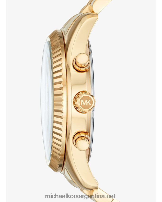 mujer oro reloj lexington de gran tamaño Michael Kors T46HB02391