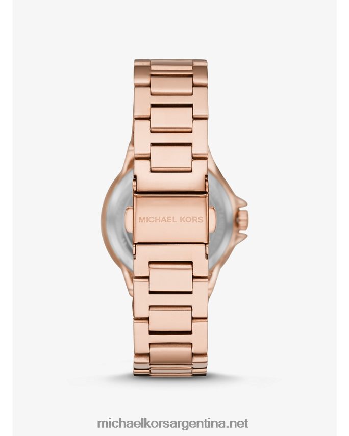 mujer oro rosa mini reloj camille pave Michael Kors T46HB02375