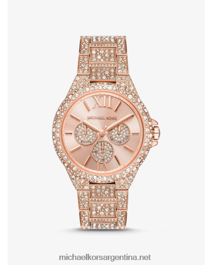 mujer oro rosa reloj camille pave oversize Michael Kors T46HB02362