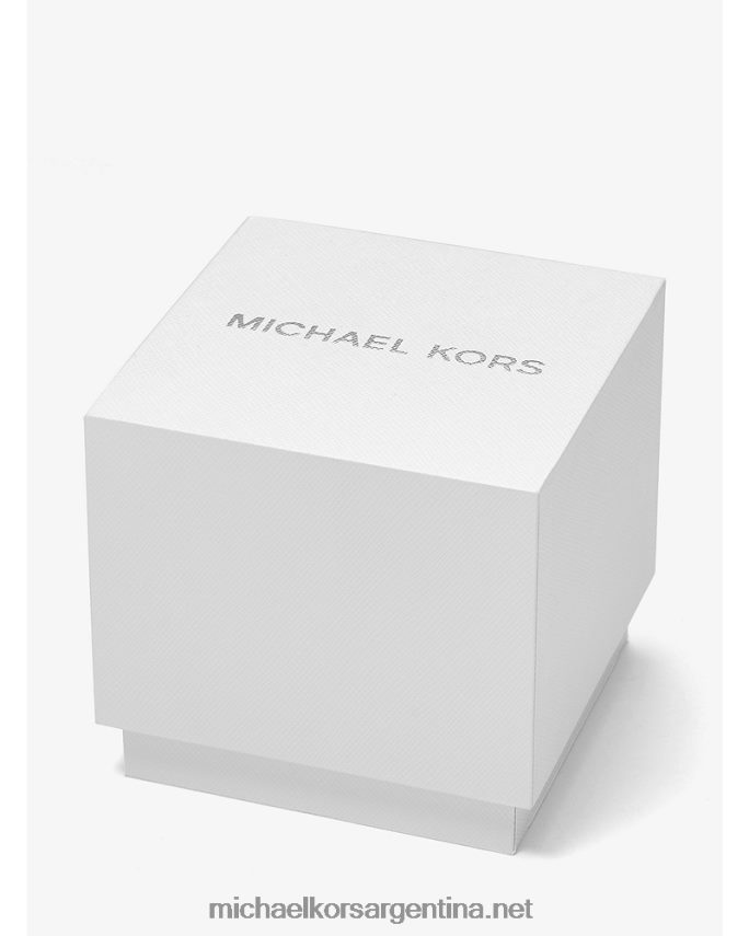 mujer oro rosa reloj oversize pavé con logo Michael Kors T46HB02374