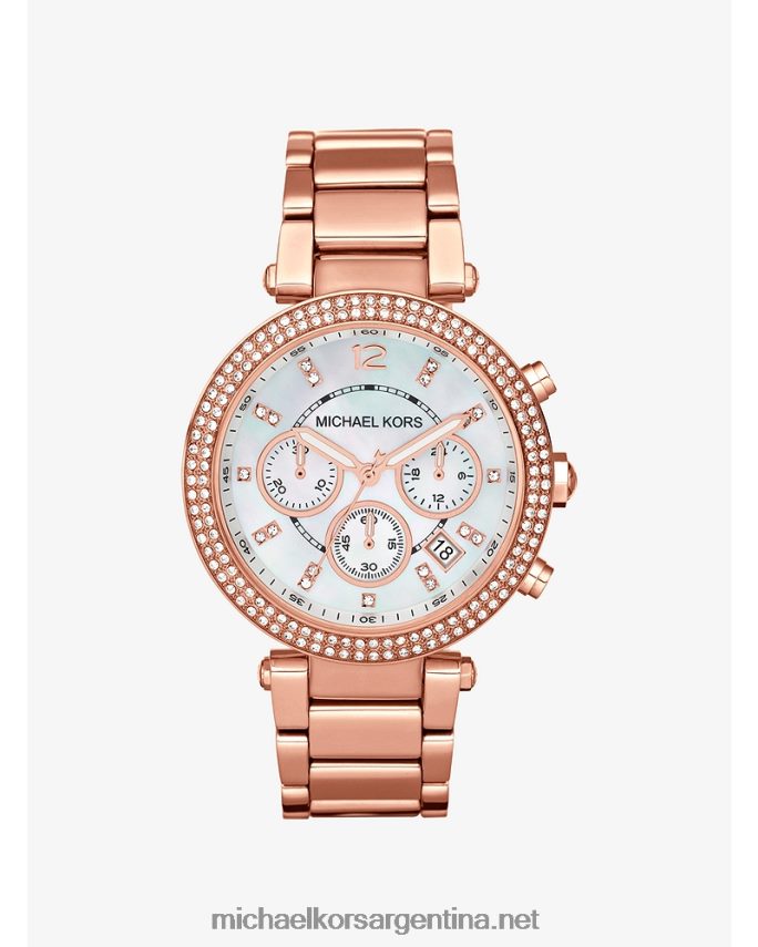 mujer oro rosa reloj parker Michael Kors T46HB02384