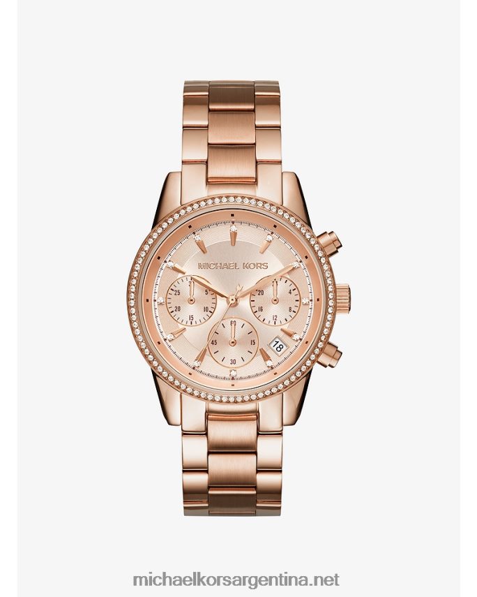 mujer oro rosa reloj ritz Michael Kors T46HB02385