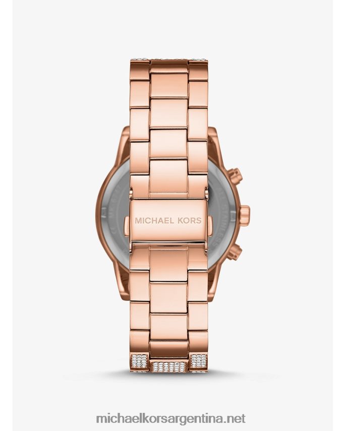 mujer oro rosa reloj ritz pavé Michael Kors T46HB02386