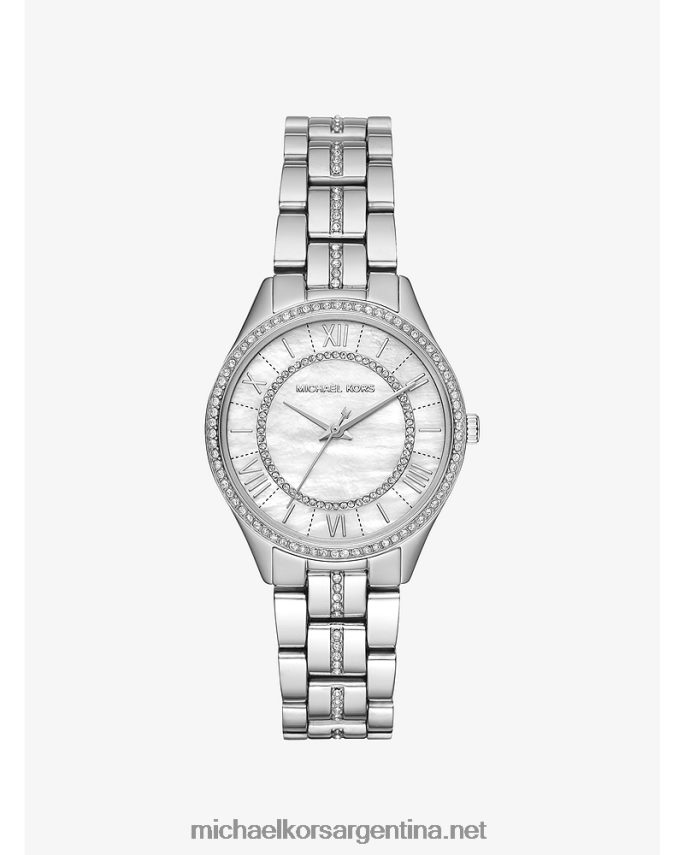 mujer plata mini reloj lauryn pavé Michael Kors T46HB02410
