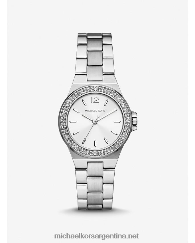 mujer plata mini reloj pave lennox Michael Kors T46HB02412