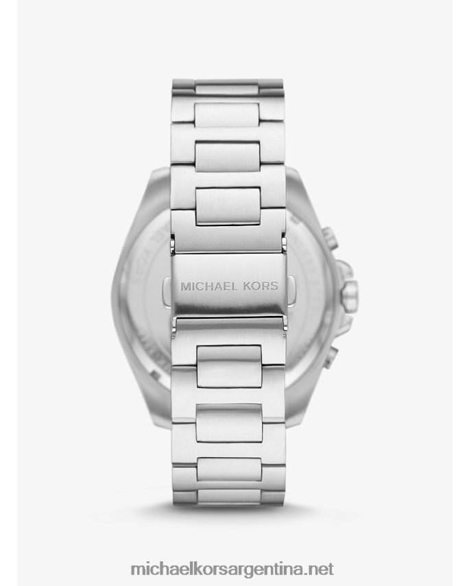 mujer plata reloj brecken de gran tamaño Michael Kors T46HB02423