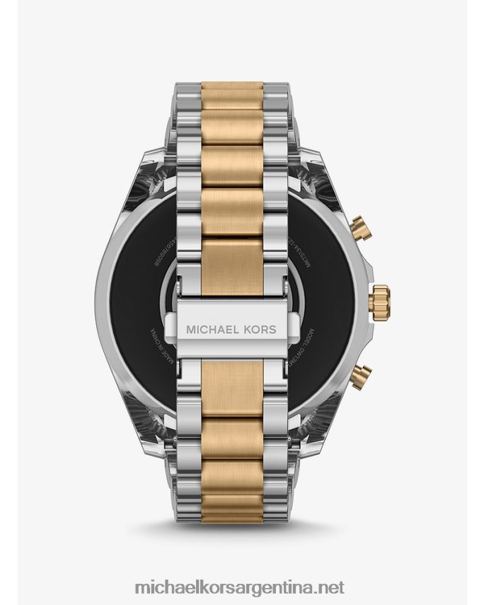 mujer Dos tonos reloj inteligente bradshaw gen 6 Michael Kors T46HB02355