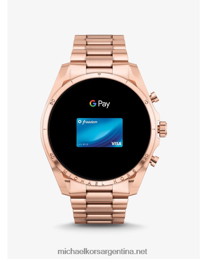 mujer oro rosa reloj inteligente bradshaw gen 6 Michael Kors T46HB02357