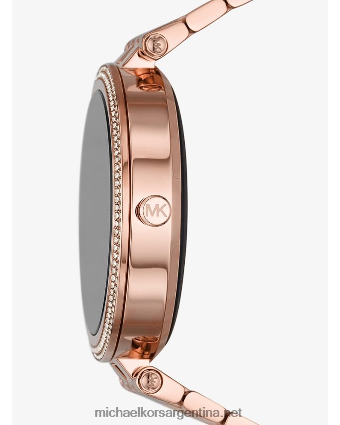 mujer oro rosa reloj inteligente darci pave gen 5e Michael Kors T46HB02361