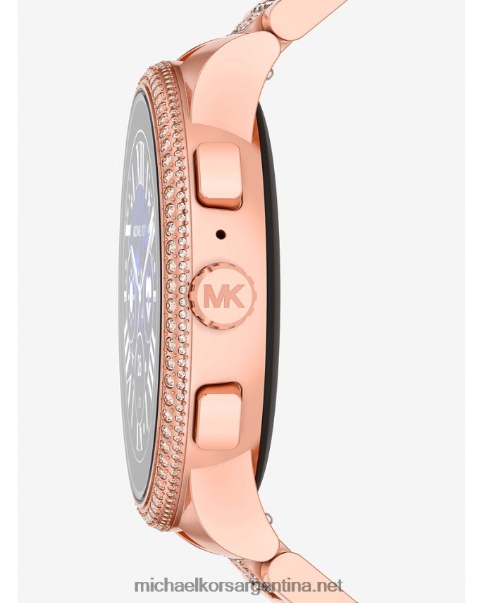 mujer oro rosa reloj inteligente gen 6 camille pave Michael Kors T46HB02352